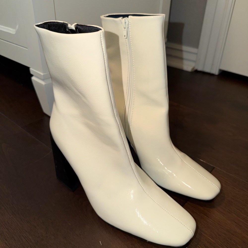 Nasty Gal White Women's Boots